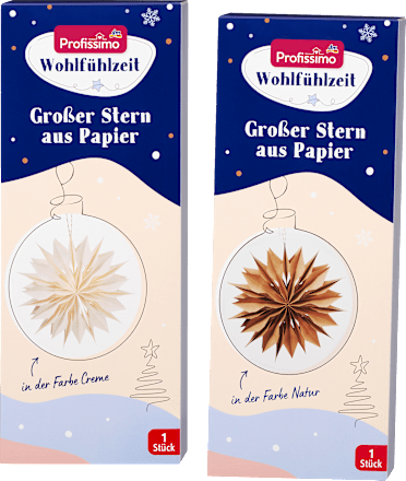 papírová hvězva velká 50cm Profissimo