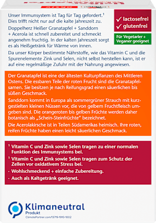 aktiv Heißer Granatapfel Pulver Doppelherz
