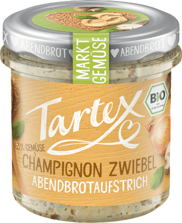 Brotaufstrich, Champignon Zwiebel Tartex