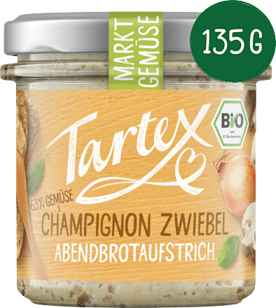 Brotaufstrich, Champignon Zwiebel Tartex