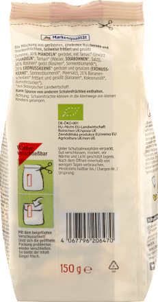 Suszone owoce i orzechy mix dmBio