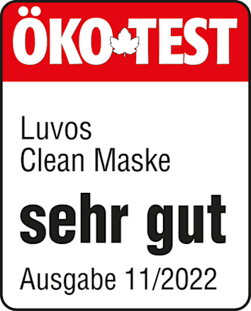 Gesichtsmaske Clean (2 x 7,5 ml) Luvos Heilerde