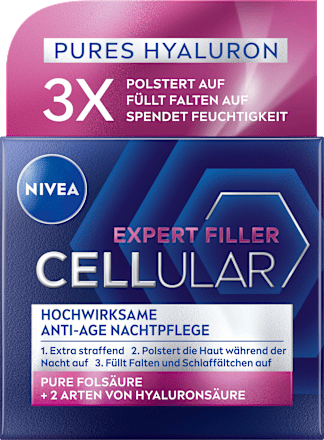 Nachtcreme Anti Age Cellular Expert Filler NIVEA