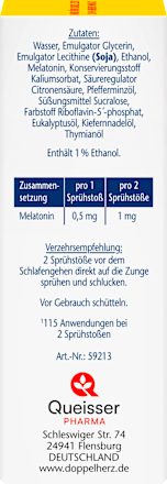 Melatonin Spray  Doppelherz