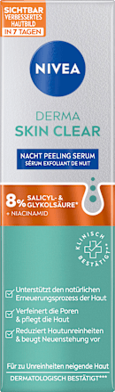 Peeling Serum Nacht Derma Skin Clear NIVEA