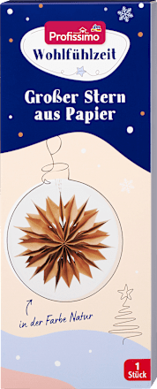 Dekorativna papirna zvijezda Božić, više vrsta Profissimo