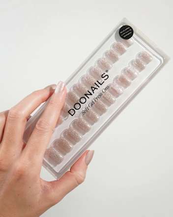 Künstliche Nägel, Soft Gel Press Ons Champagne Cat Eye Doonails