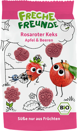 Kinderkekse Apfel & Beeren ab 3 Jahren Freche Freunde