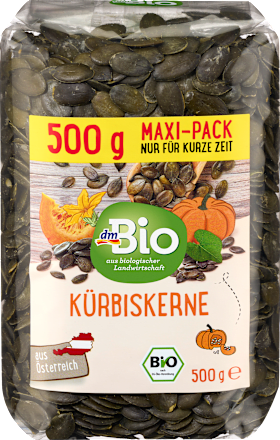 Semi di zucca bio, maxi pack dmBio