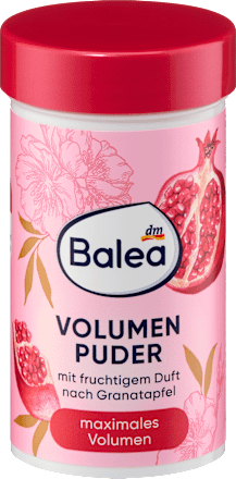 pudr pro objem vlasů Volumen Pomegranate Balea