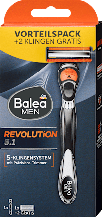 Rasierer, Revolution 5.1 Vorteilspack Balea MEN