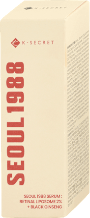 Pleťové sérum Seoul 1988 Retinal Liposome 2 % + Black Ginseng K-SECRET