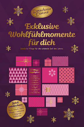 Adventskalender Exklusive Wohlfühlmomente für dich Dresdner Essenz