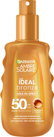 sprej na opalování IDEAL bronze SPF50 GARNIER AMBRE SOLAIRE