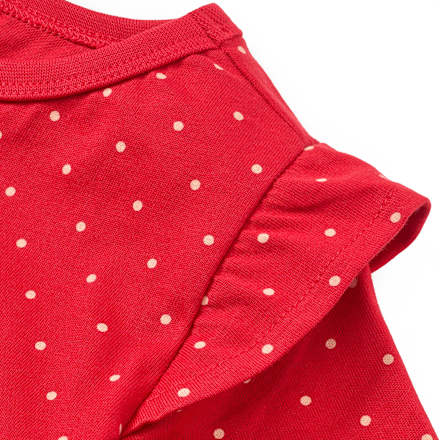 Tunika mit Geschenk-Applikation & Punkte-Muster, rot, Gr. 92 ALANA