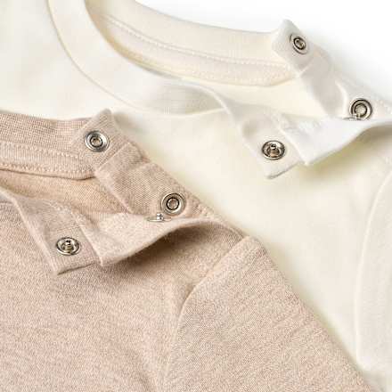 Langarmshirts, beige, Gr. 74 ALANA