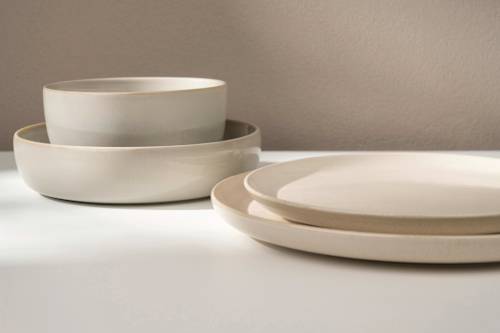 Pasta-/ Bowlteller, grau (19,5x5 cm) Jean&Len