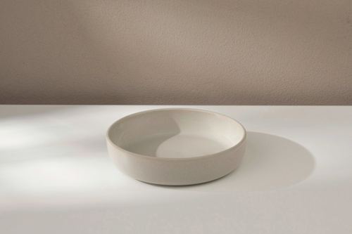 Pasta-/ Bowlteller, grau (19,5x5 cm) Jean&Len