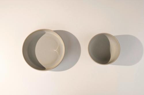 Pasta-/ Bowlteller, grau (19,5x5 cm) Jean&Len