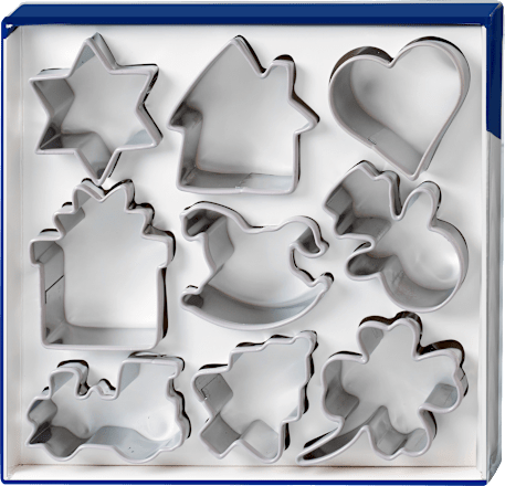 Keksausstecher mit Silikonrand, neutral Profissimo