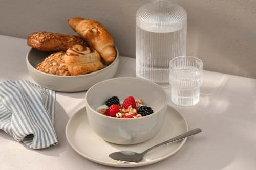 Dessertteller, creme Jean&Len