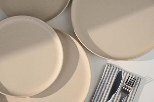 Dessertteller, creme Jean&Len