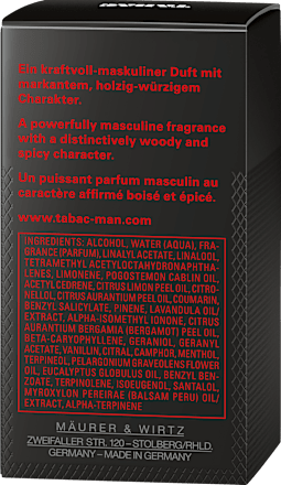 Eau de Toilette TABAC MAN