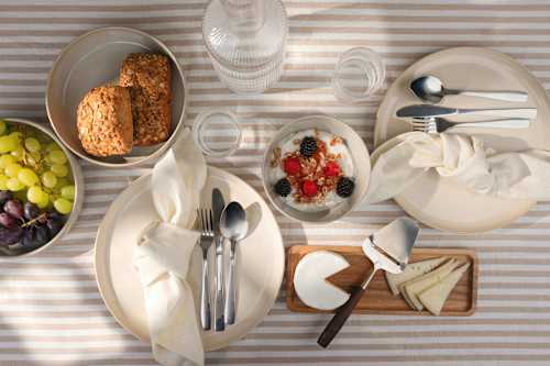 Müslischale, grau (15x7 cm) Jean&Len