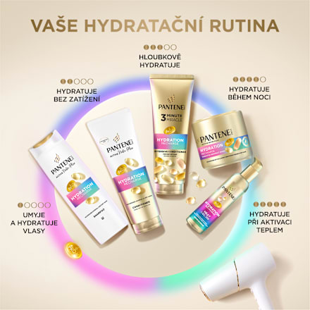 šampon na vlasy Hydration Recharge PANTENE PRO-V