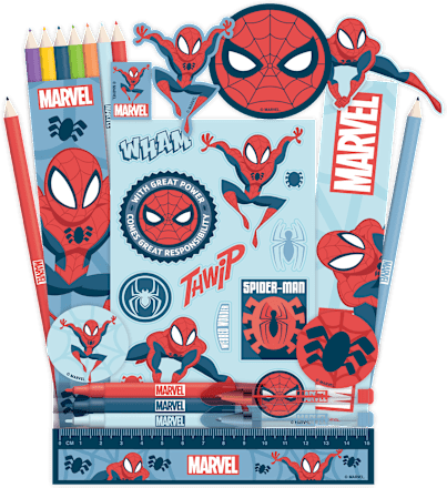 adventní kalendář Spiderman