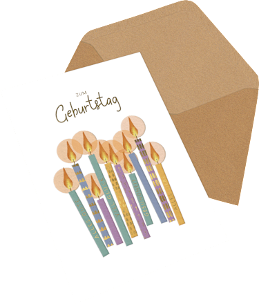 Grußkarte Mehrstückpackung Geburtstag CACTUS