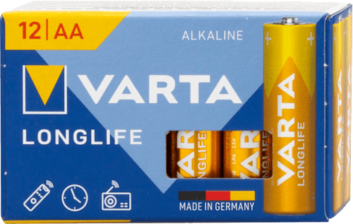 Batterien AA Longlife Alkaline Varta