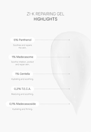 Gesichtsgel regenerierend mit CICA Transparent Lab
