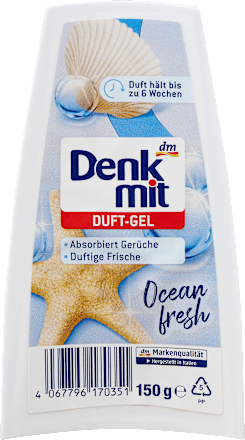 Ocean Fresh osvježivač zraka u gelu Denkmit