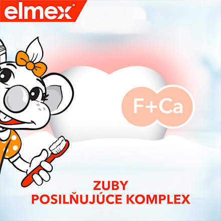 Detská zubná pasta, 0-6 rokov elmex