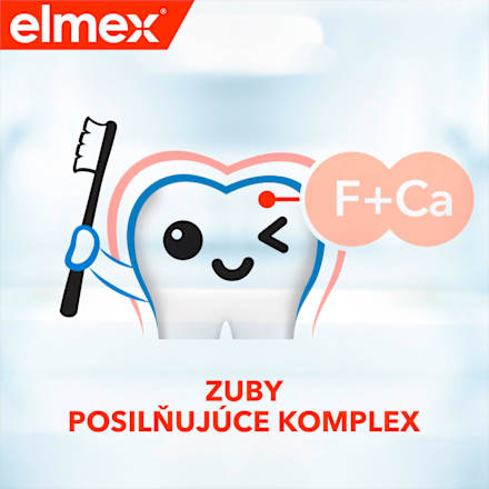 Junior detská zubná pasta, 6-12 rokov elmex