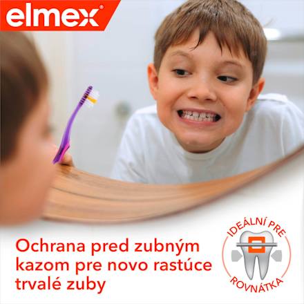 Junior detská zubná pasta, 6-12 rokov elmex