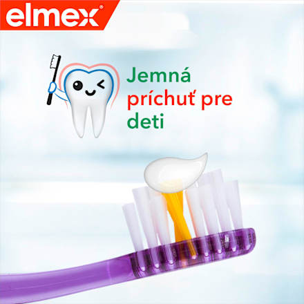 Junior detská zubná pasta, 6-12 rokov elmex