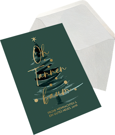 Grußkarte Weihnachten, Mehrstückpackung CACTUS