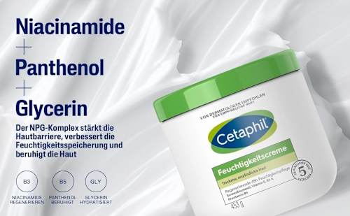 Cetaphil Feuchtigkeitscreme für trockene, empfindliche Haut Cetaphil