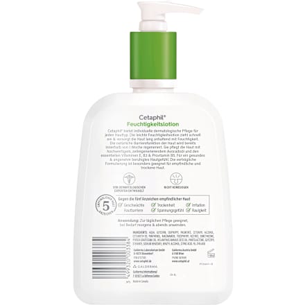Cetaphil Feuchtigkeitslotion für trockene und empfindliche Haut Cetaphil