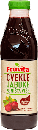 Voćni sok od jabuke i cvekle Fruvita