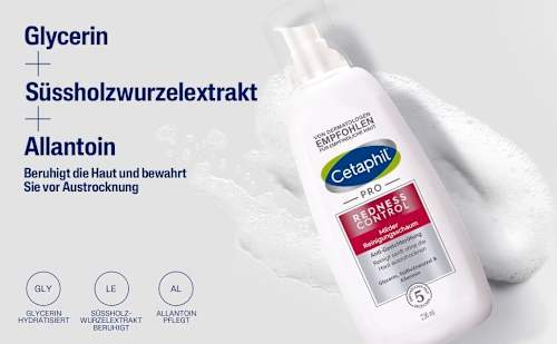 Cetaphil PRO REDNESS CONTROL milder Reinigungsschaum Cetaphil