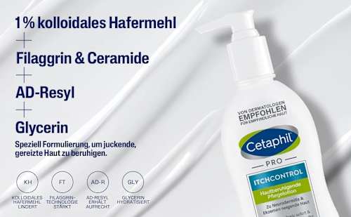 Cetaphil PRO ITCHCONTROL hautberuhigende Pflegelotion Cetaphil