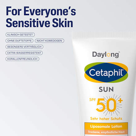 Cetaphil Daylong SPF 50+ Liposomale Sonnenlotion TH Cetaphil Daylong
