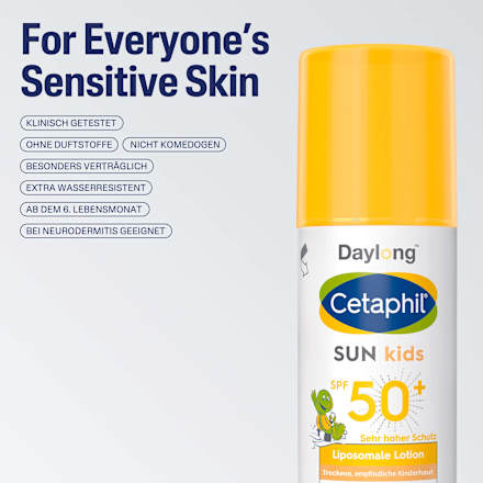Cetaphil Daylong SunKids SPF 50+ Lotion Kindersonnenschutz TH Cetaphil Daylong
