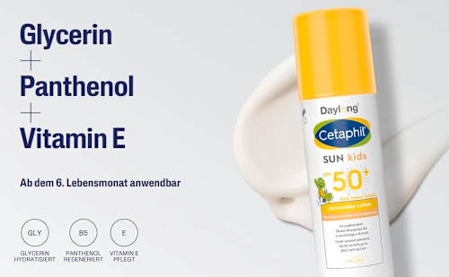 Cetaphil Daylong SunKids SPF 50+ Lotion Kindersonnenschutz TH Cetaphil Daylong