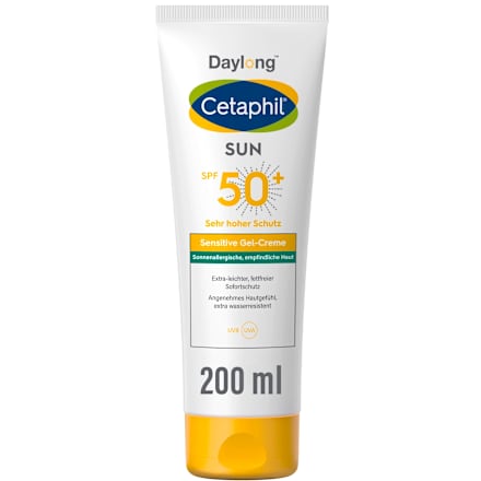 Cetaphil Daylong SPF 50+ Sensitive Gel-Creme Sonnenschutz  Cetaphil Daylong