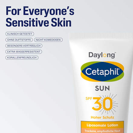 Cetaphil Daylong SPF 30 Liposomale Sonnenlotion TH Cetaphil Daylong