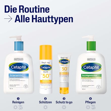 Cetaphil Daylong SPF 50+ Multi-Schutz-Sonnenfluid Gesicht Cetaphil Daylong